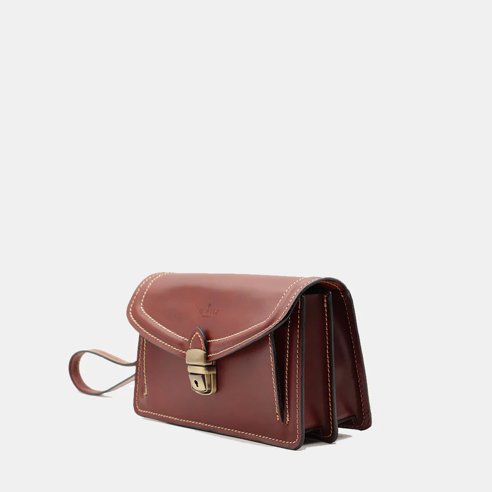 Beauty Uomo VIAVERDI Made in Italy in Pelle Marrone - Image 5