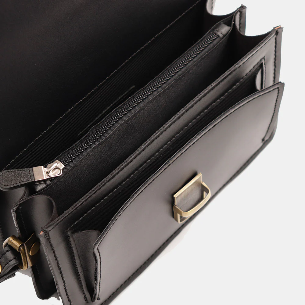 Beauty Uomo VIAVERDI Made in Italy in Pelle Nero - Image 7