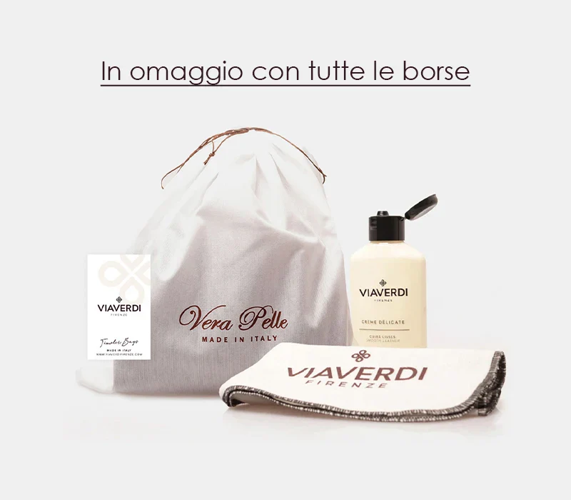 Beauty Uomo VIAVERDI Made in Italy in Pelle Nero - Image 9