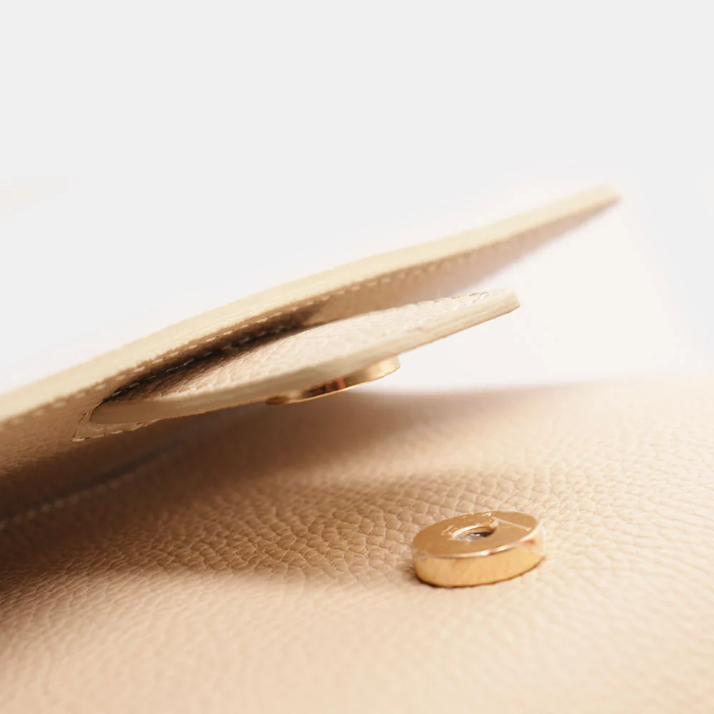 Borsa a Mano con Tracolla VIAVERDI in Pelle Beige Made in Italy linea Fiesole - Image 7