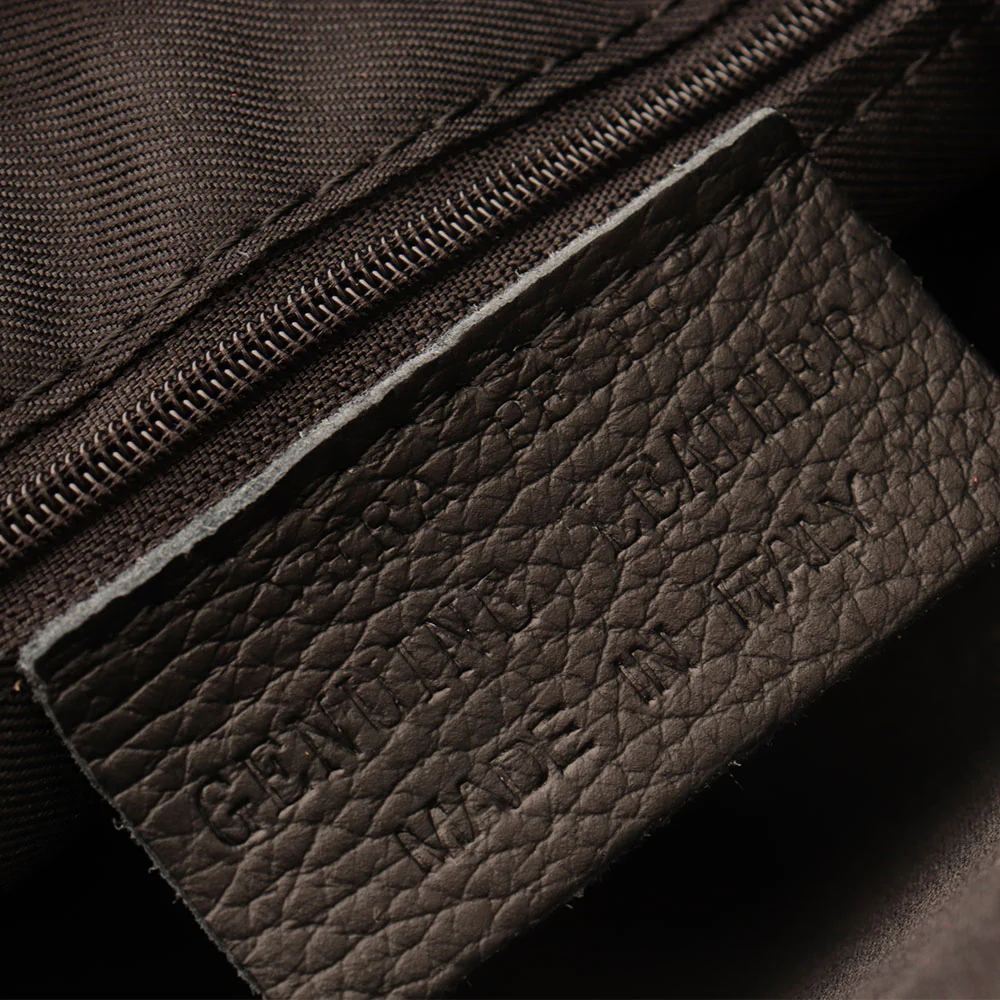 Borsa a Mano VIAVERDI in Pelle color Cuoio Made in Italy - Image 9