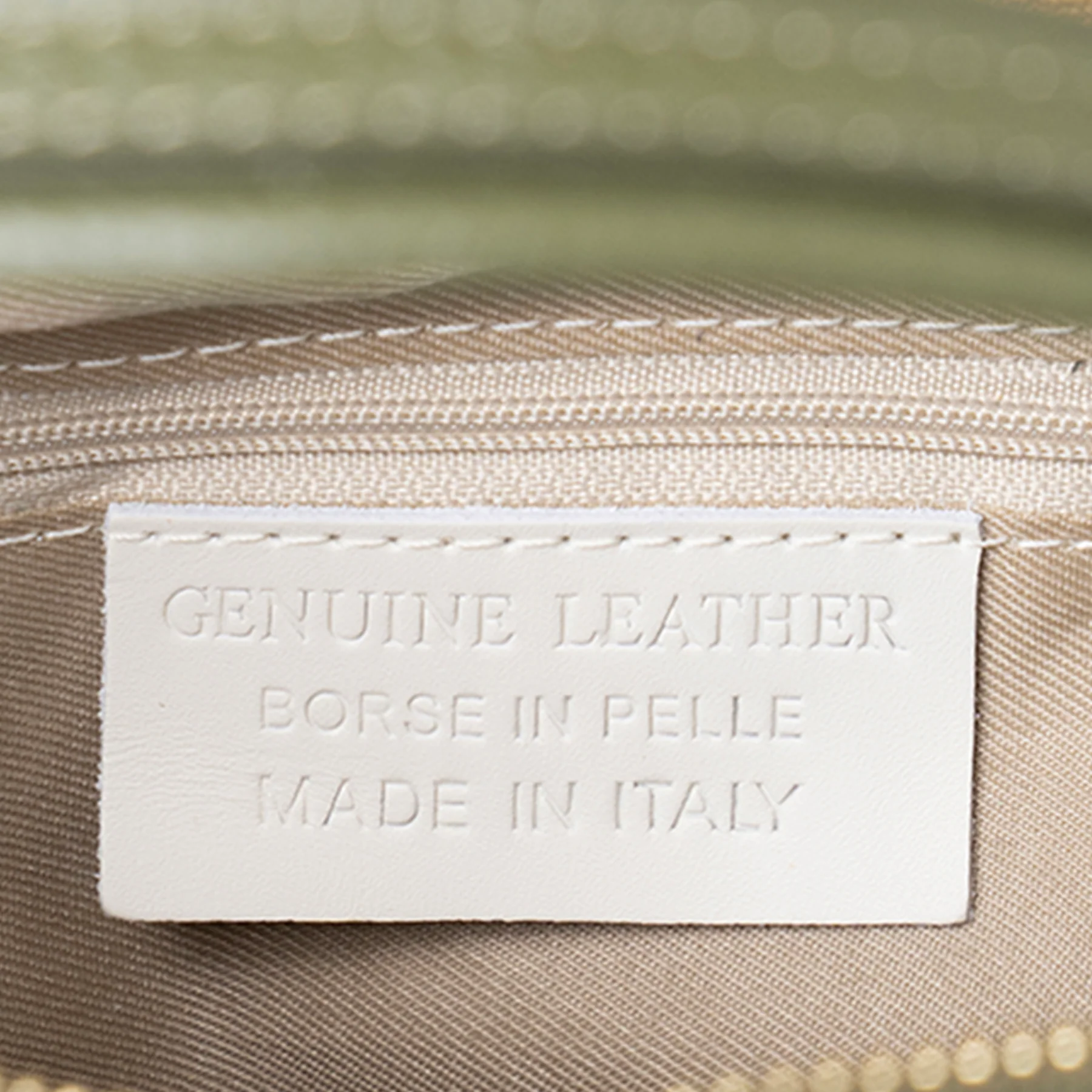 Borsa a Mano con Tracolla VIAVERDI in Pelle Verde Made in Italy linea Castiglione - Image 6