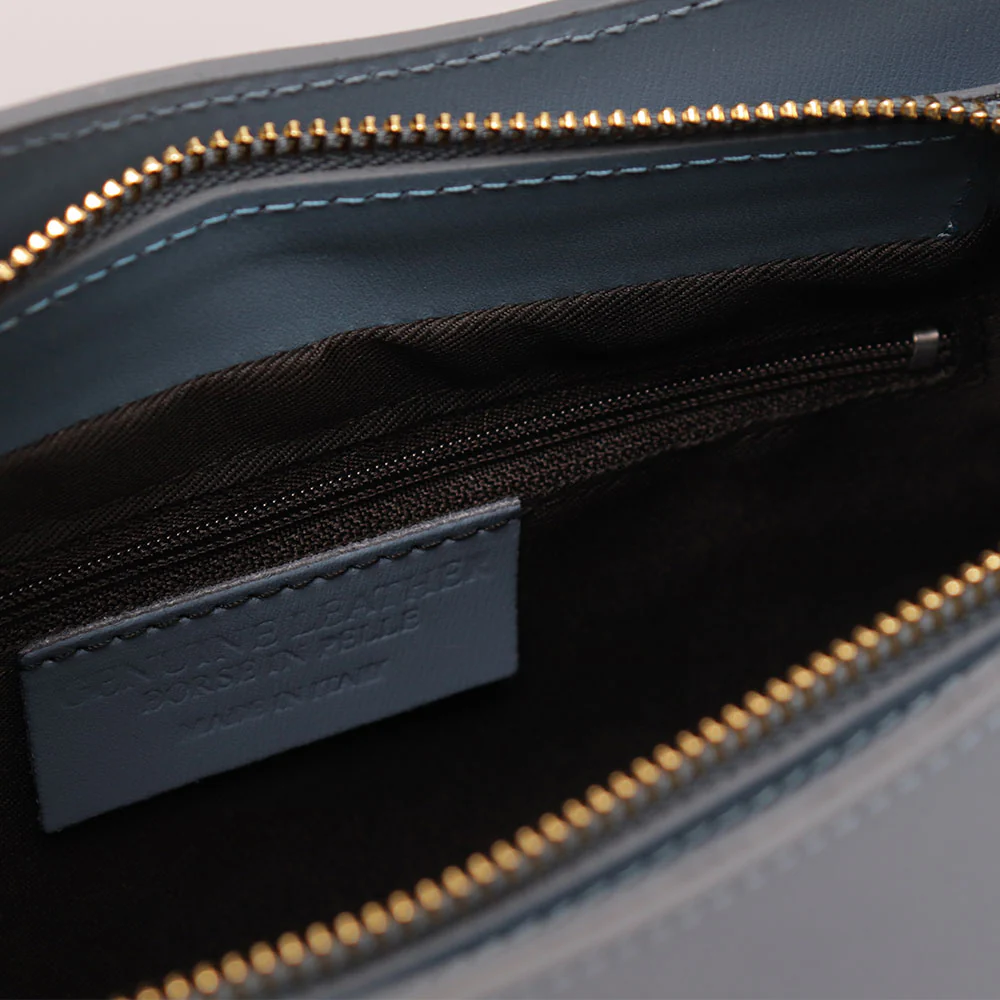 Borsa a Spalla VIAVERDI in Pelle Avio Made in Italy linea Certaldo - Image 6