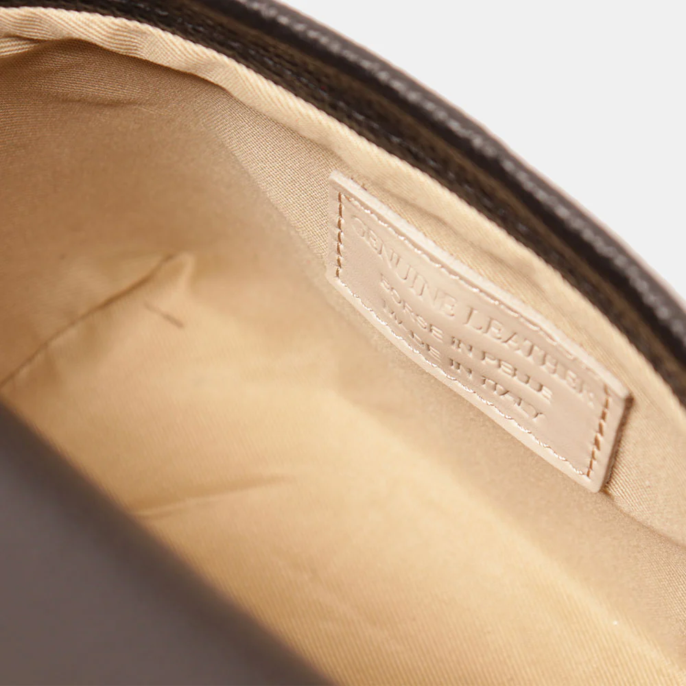 Borsa Donna a Mano VIAVERDI in Pelle Nera e Rafia Made in Italy Linea Montalcino - Image 4