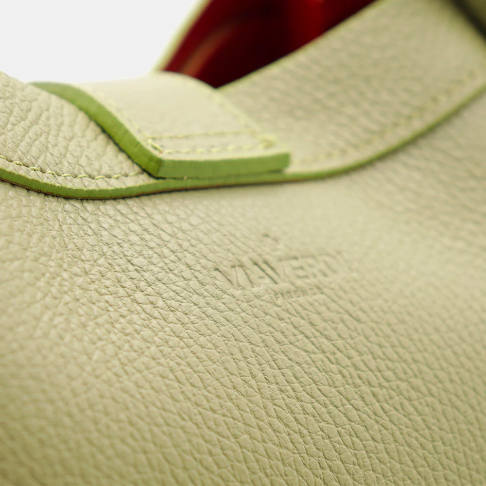 Borsa Donna a Mano VIAVERDI in Pelle Verde Made in Italy linea Cortona - Image 10