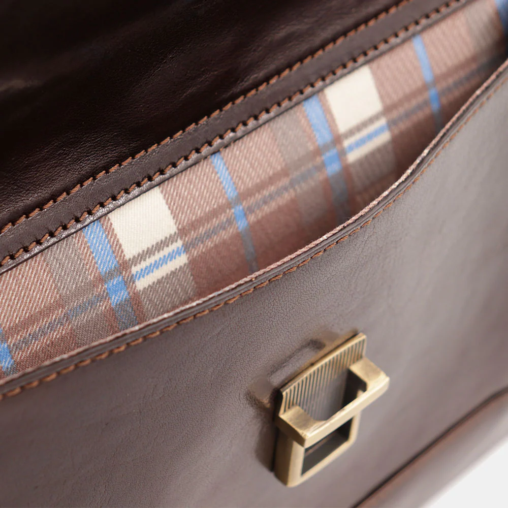 Borsa Medico Classica in Pelle Testa di Moro VIAVERDI Made in Italy linea Firenze - Image 12