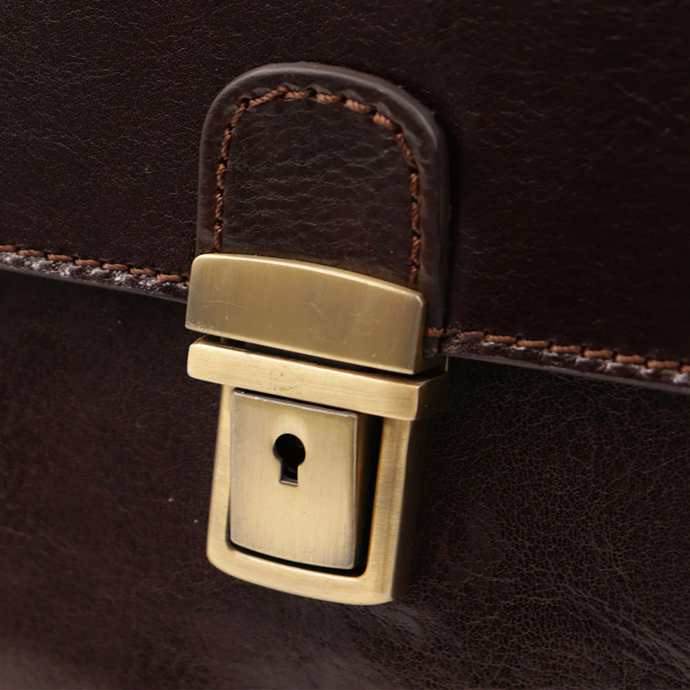 Borsa Medico Classica in Pelle Testa di Moro VIAVERDI Made in Italy linea Firenze - Image 16