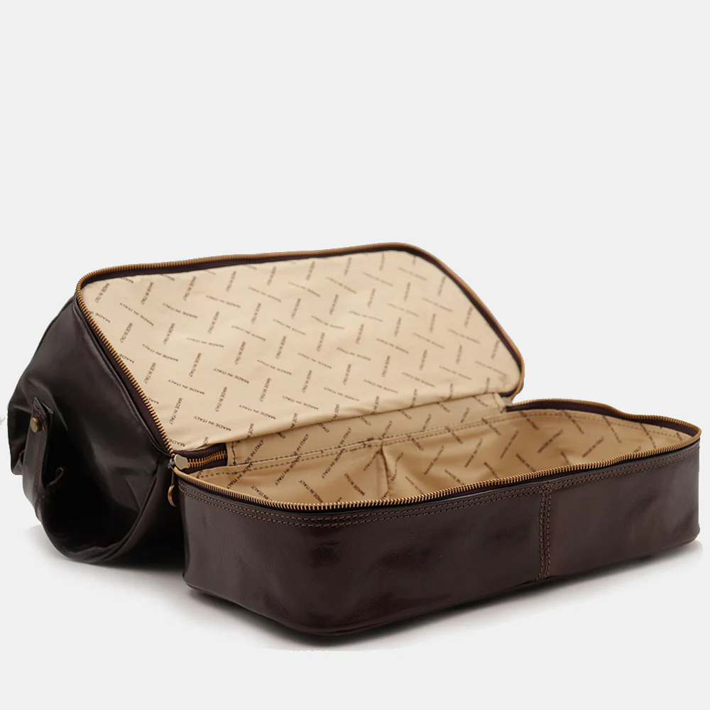 Borsa Medico in Pelle Testa di Moro VIAVERDI Made in Italy linea Firenze - Image 11