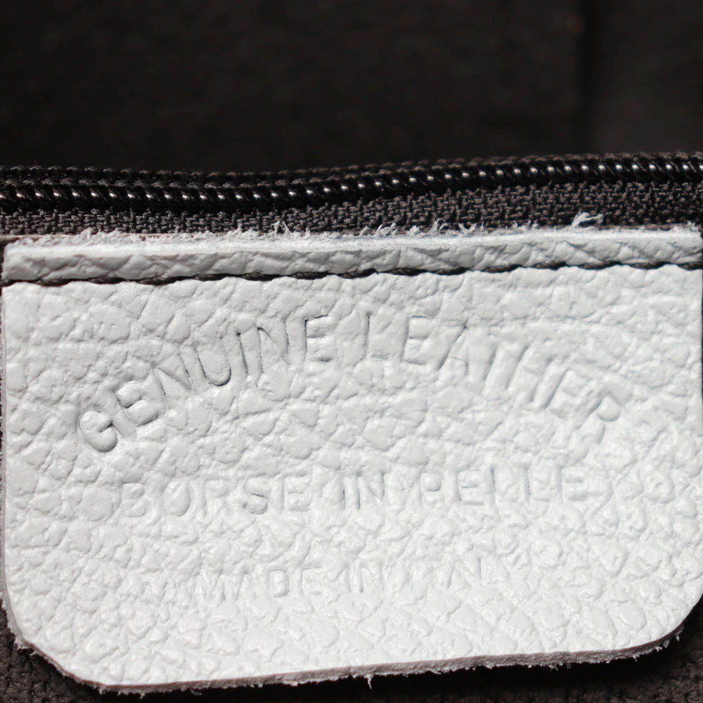 Borsa Secchiello con Tracolla VIAVERDI in Pelle Carta da Zucchero Made in Italy linea Capalbio - Image 9