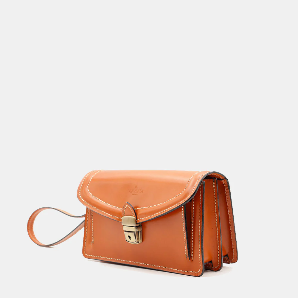 Beauty Uomo VIAVERDI Made in Italy in Pelle color Cuoio - Image 3