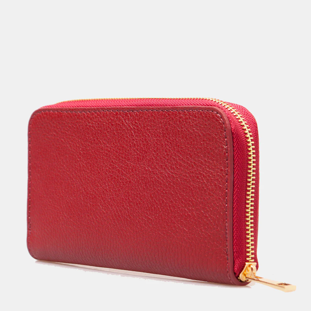 Portafoglio Donna Zip Around in Pelle Bordeaux VIAVERDI Made in Italy - Image 7