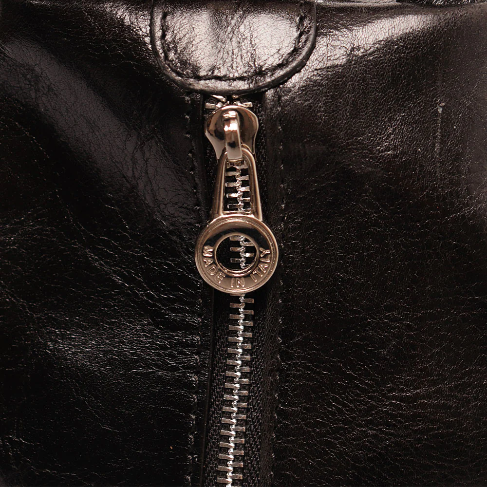 Zaino Donna VIAVERDI in Pelle Nera Made in Italy linea Firenze - Image 10
